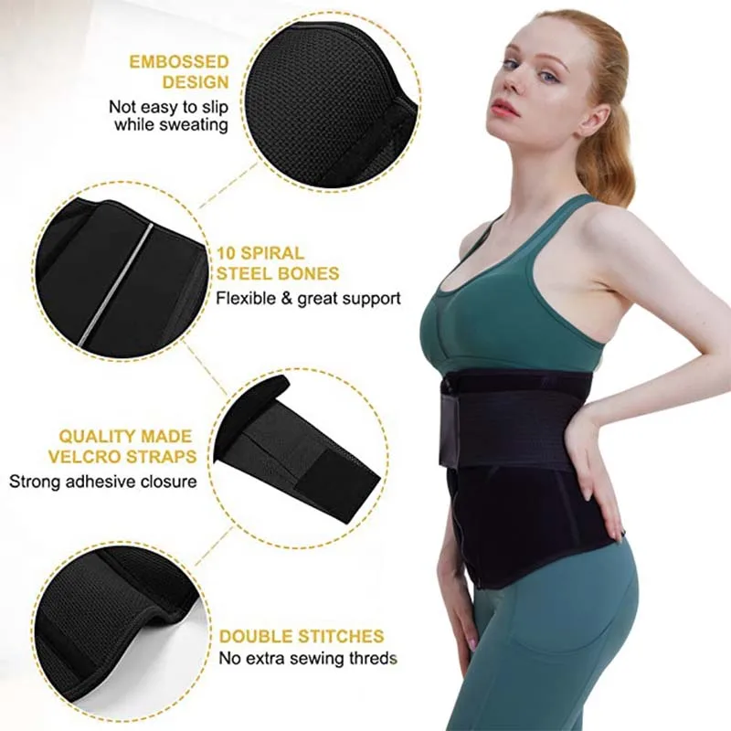 

Women Shaper Waist Trainer Slimming Underwear Waist Cincher Fitness Shaper Female Shapewear Double Stressed Slimming Belt