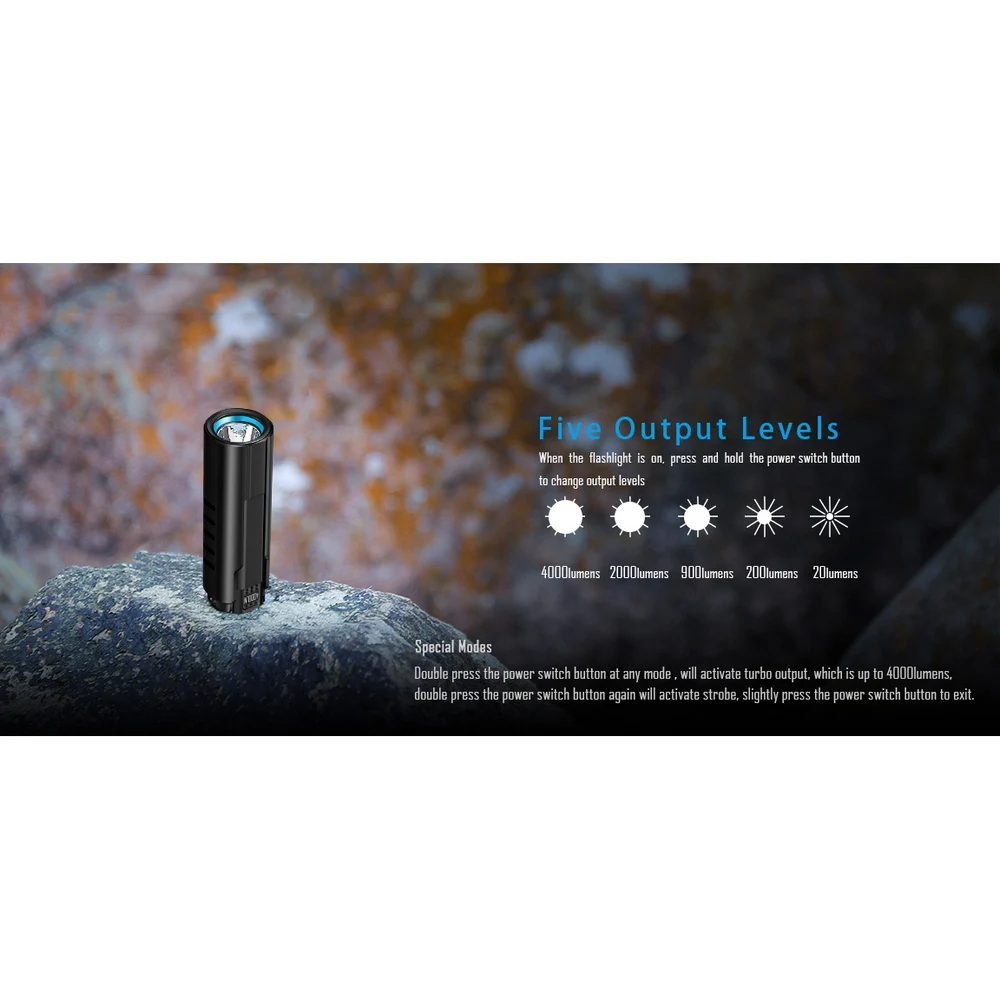 Фонарик светодиодный IMALENT LD70 4000 люмен XHP70 Gen 2 D-series | Лампы и освещение