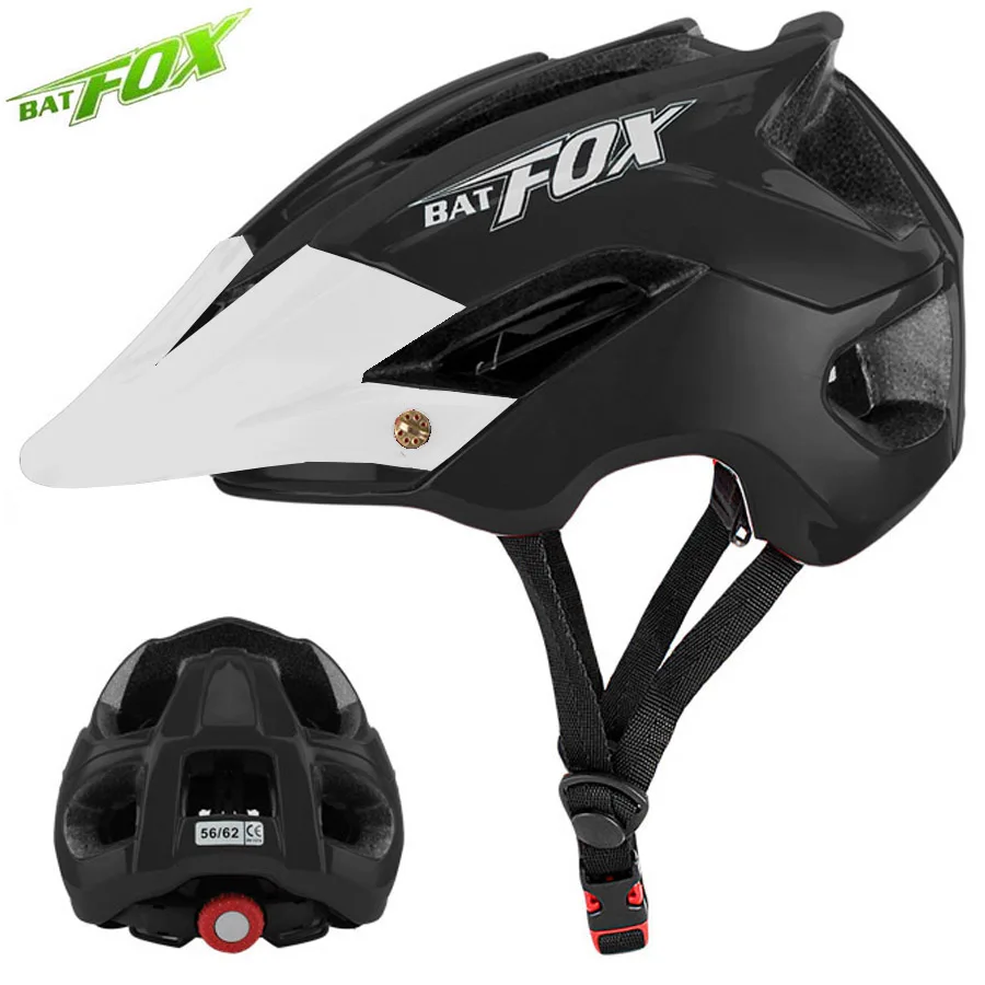 Batfox велосипедный шлем MTB дорожный велосипедный шлем ультралегкий Женский Мужской Цельный велосипедный шлем защитный шлем