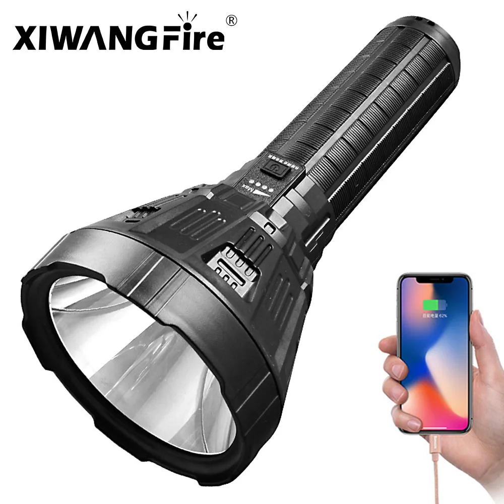 

Outdoor Handheld P50 Flashlight USB Rechargeable Tactical LED Flash Light Waterproof Torch Lantern Camping Powerful Flash Lights