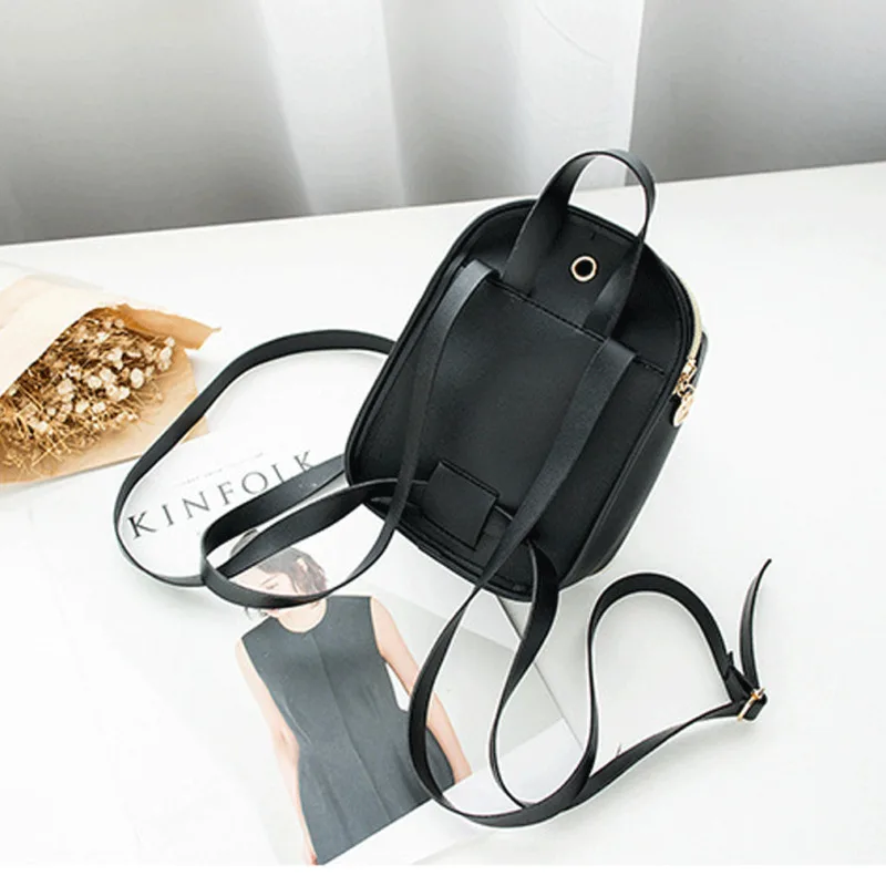 Новинка 2020 женский рюкзак Черные Водонепроницаемые Школьные Сумки из