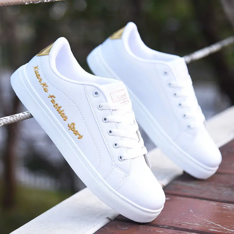 

Shoes Men 2021 Men Vulcanize Shoes White Shoes Fashion Leather Shoes Men Slip On Sport Shoe Men Casual Sneakers Men Cheap Shoes