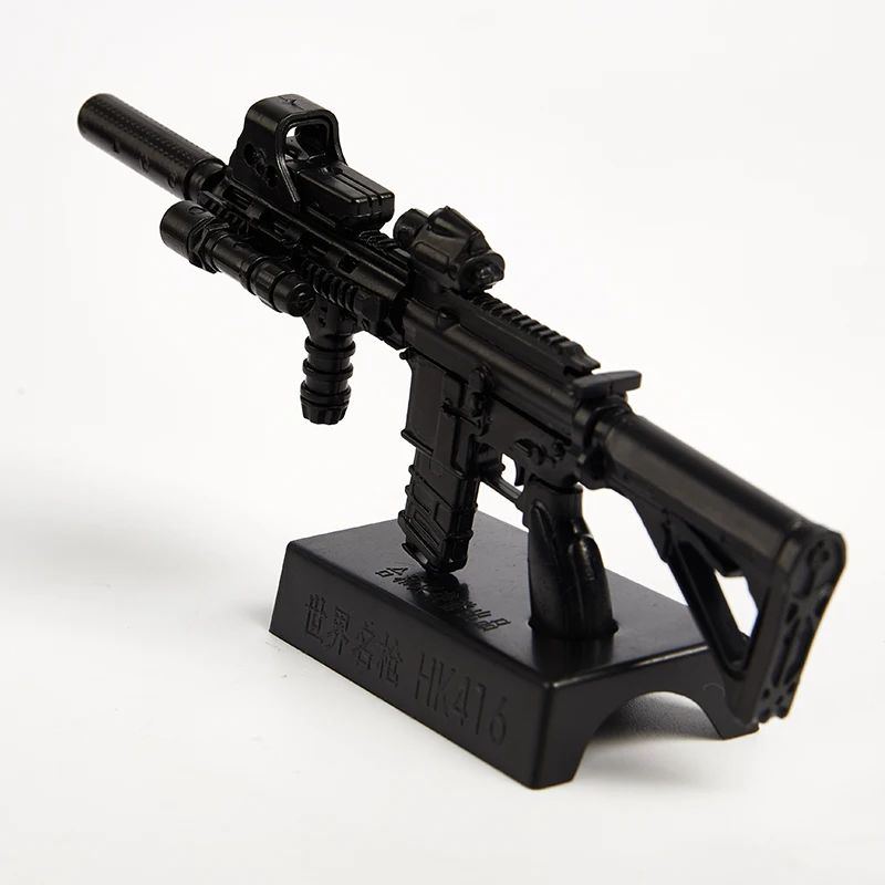 1 комплект 1:6 PUBG HK416 сборная винтовка модель рандого строительного кирпича для