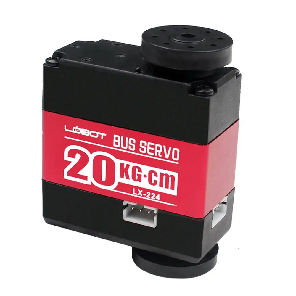 

LX-224 Serial Bus Servo with Three Connectors /20KG Large Torque