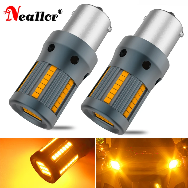 

2 шт. Canbus безошибочный 1156 BA15S P21W PY21W лампа 7506 7507 Светодиодная лампа T20 Автомобильный задний поворотник для VW Jetta Golf 4 5 7 6 CC