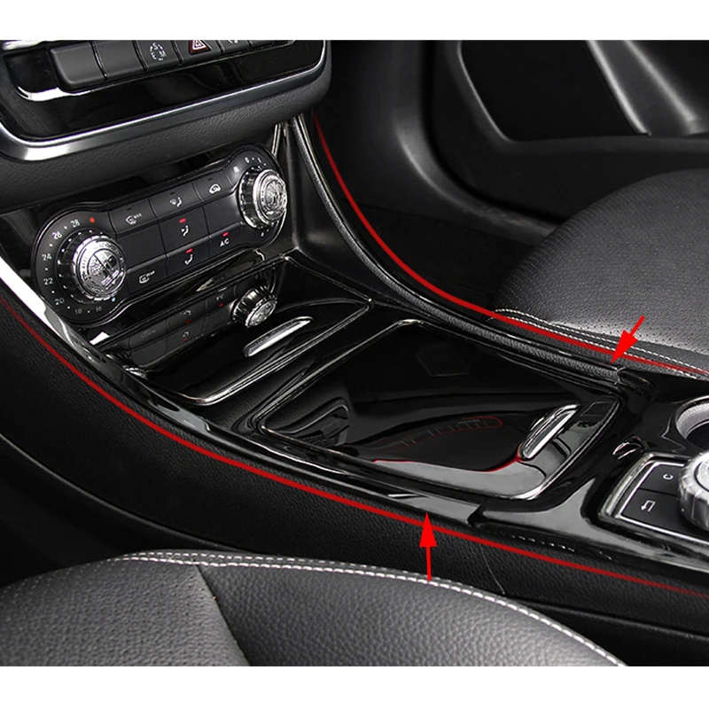 2x Шестерни переключения боковой полосы Накладка для Mercedes-Benz gla класса X156 14-16 &amp CLA