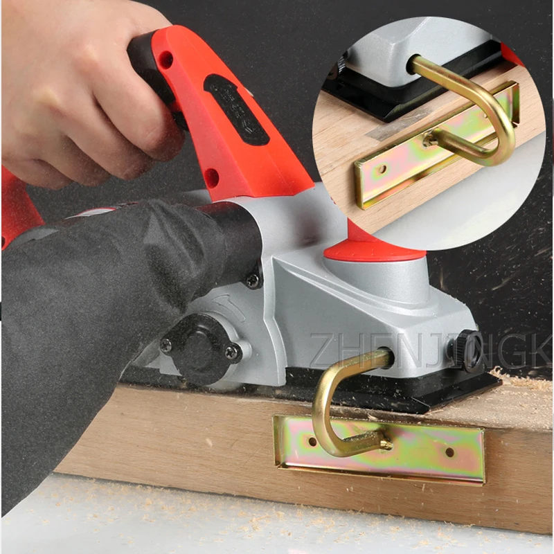 1200 Вт Многофункциональный электрический строгальный станок маленький бытовой