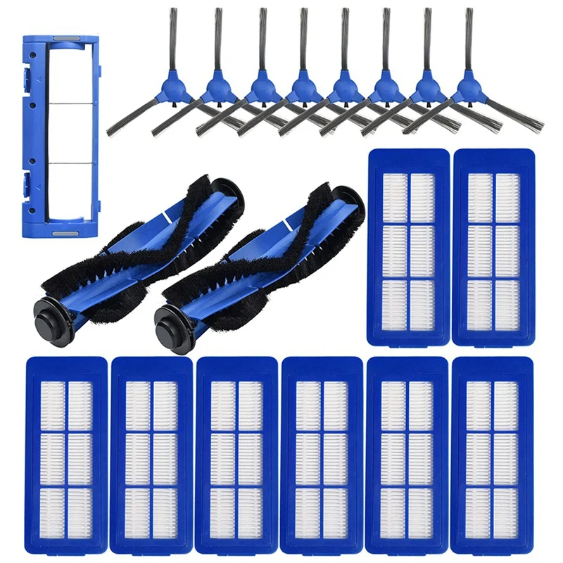 

Roller Side Brush Filter Accessories for Eufy Robovac 11S Max, 15C Max, 30C MAX Hybrid Robot Vacuum Cleaner