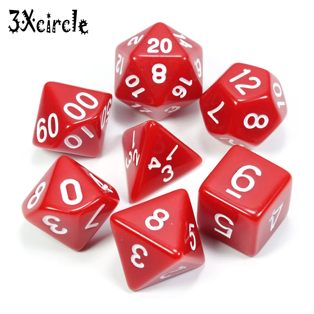 Горячая Распродажа высококачественные черные с красным номером 7 шт./компл.