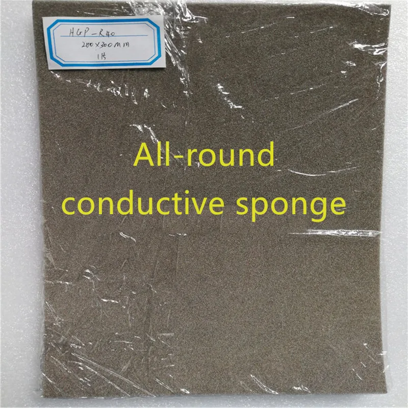 

0.6mm ~ 10mm all-round conductive sponge/ESD anti-static foam/EMI electromagnetic shielding material