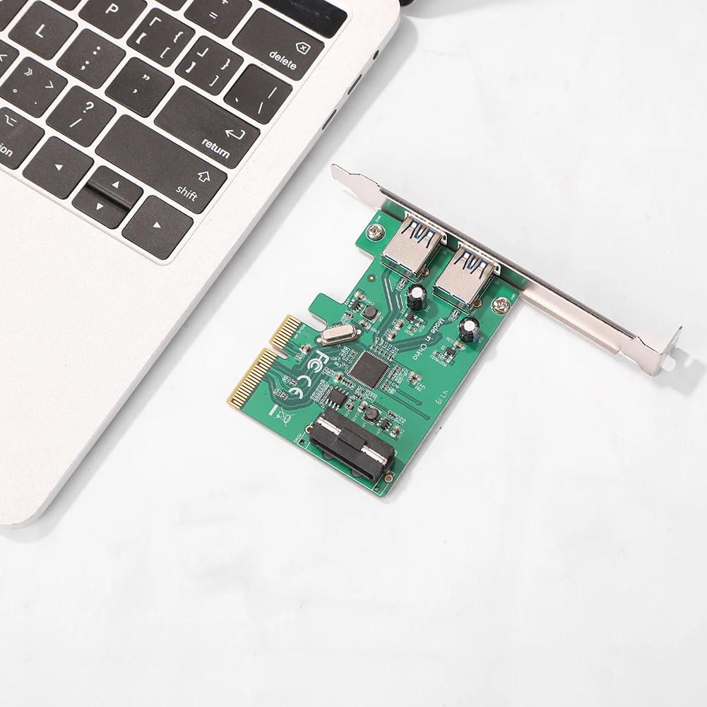 

Десктопный PCIe адаптер карты PCI-E X4 к USB 3,1 Райзер карта 4PIN PCI Express PCI-E X8/X16 адаптер удлинитель комплект