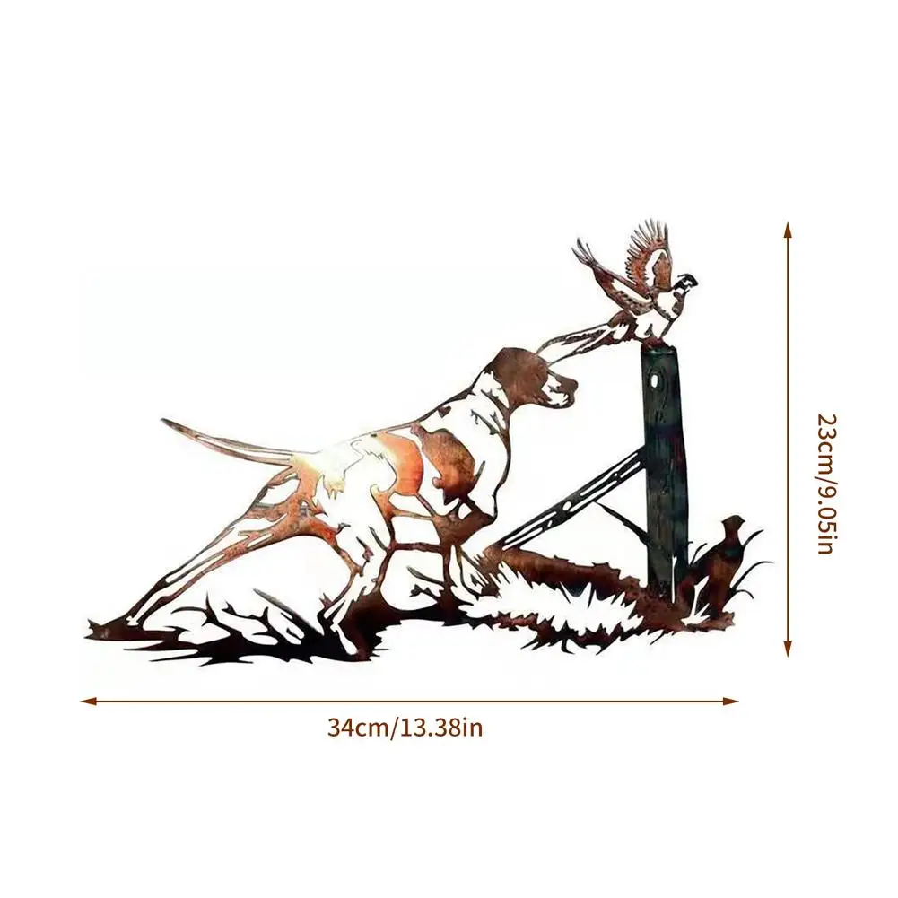 

Garden Animal Silhouettes Lightweight Metal Wall Decoration Metal Wall Decoration Pendant Garden Animals In Silhouette