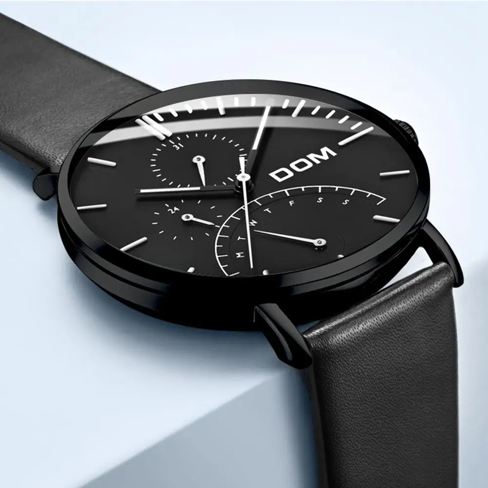 Мужские часы люксовый бренд многофункциональные мужские спортивные кварцевые
