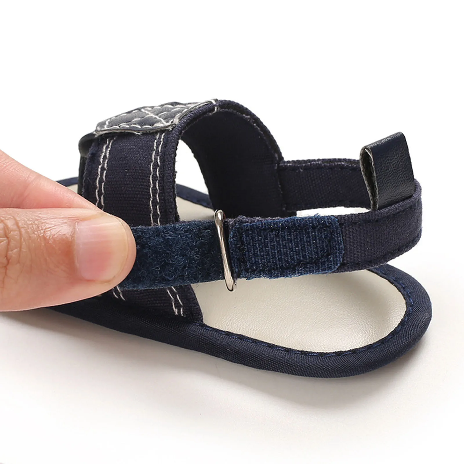 

Newborn Baby Boys Girls Shoes Toddler First Walk Rubber Shoes Infant 2021 Summer Sandals Soft Anti-Slip Sole Crib Sandals Mar 22