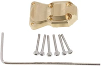 brass heavy duty differential cover bridge axle cover upgrade parts for 124 rc crawler axial scx24 90081 accessories
