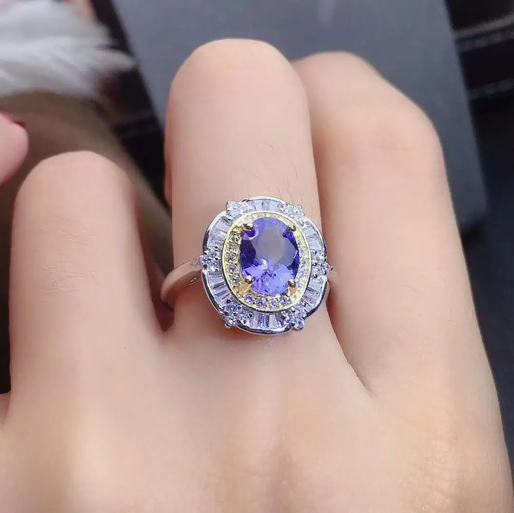 Подвеска из серебра ювелирные изделия танзанита пробы 1 шт. кольцо | Украшения и