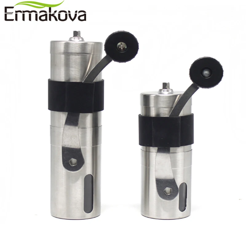 ERMAKOVA 30 г 40 г мини ручная кофемолка нержавеющая сталь кофе в зернах рукоятка портативная кофемолка кухонный инструмент