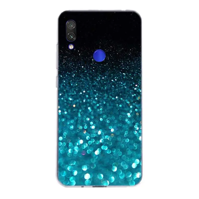 Блестящий силиконовый чехол для Xiaomi Redmi Note 8 7 6 Pro 5 4 4X 5A Plus Xiomi 9T 9SE Lite A1 A2 крышка |