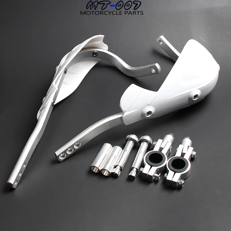 

White Handlebar handguards Hand Guards Motorcycle Motorcross Dirt Bike For EXC CRF YZF KXF SF 7/8" 22mm Or 1-1/8 28mm Fat Bar