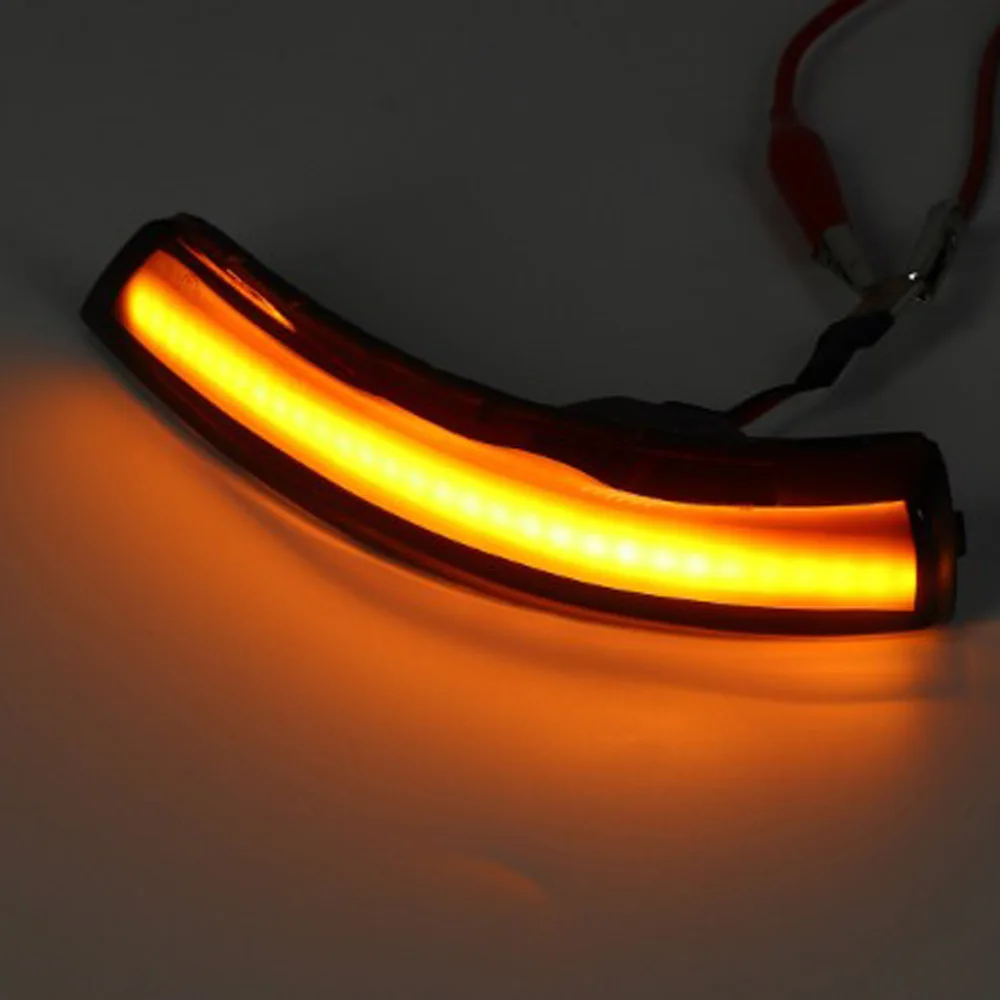 

Replacement Side Mirror Light Parts Accessories Amber 12V DC Reversing