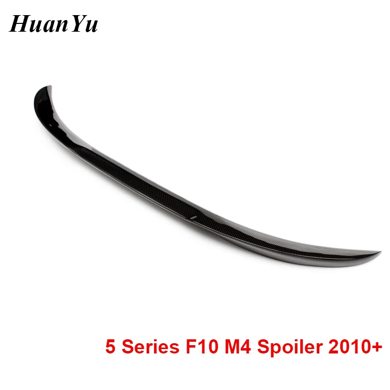F10 F18 M5 спойлер для багажника из углеродного волокна M4 Style Ducktail BMW 5 Series Duck губ Boot Wings
