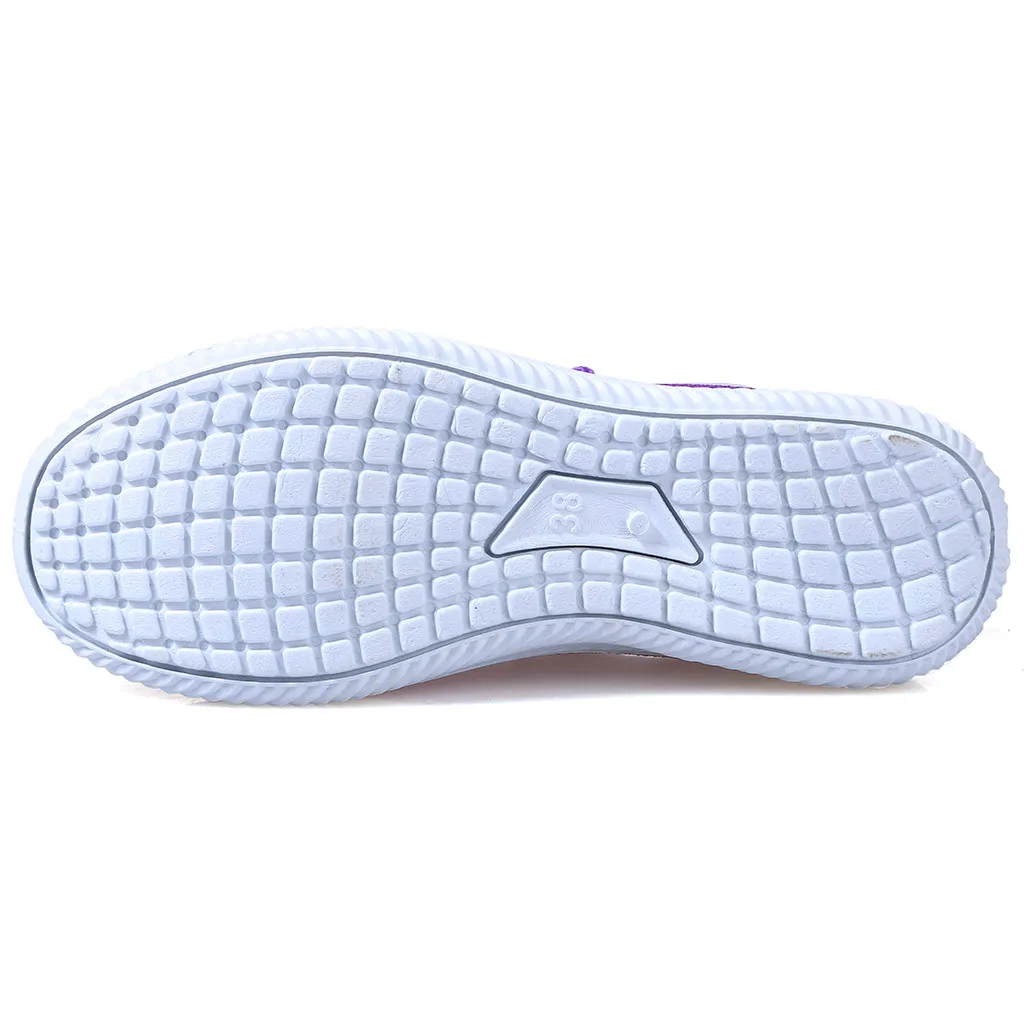 Женские кроссовки уличные однотонные дышащие лоферы с круглым носком мягкие