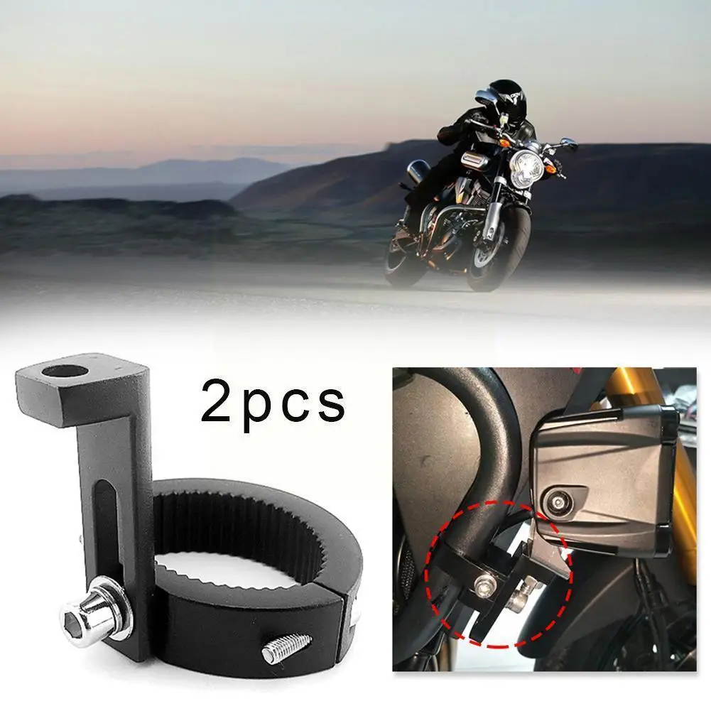 

2X 38-60mm Universal Motorcycle Headlight Mount Brackets Fork Mount Clamp Holder A6L3
