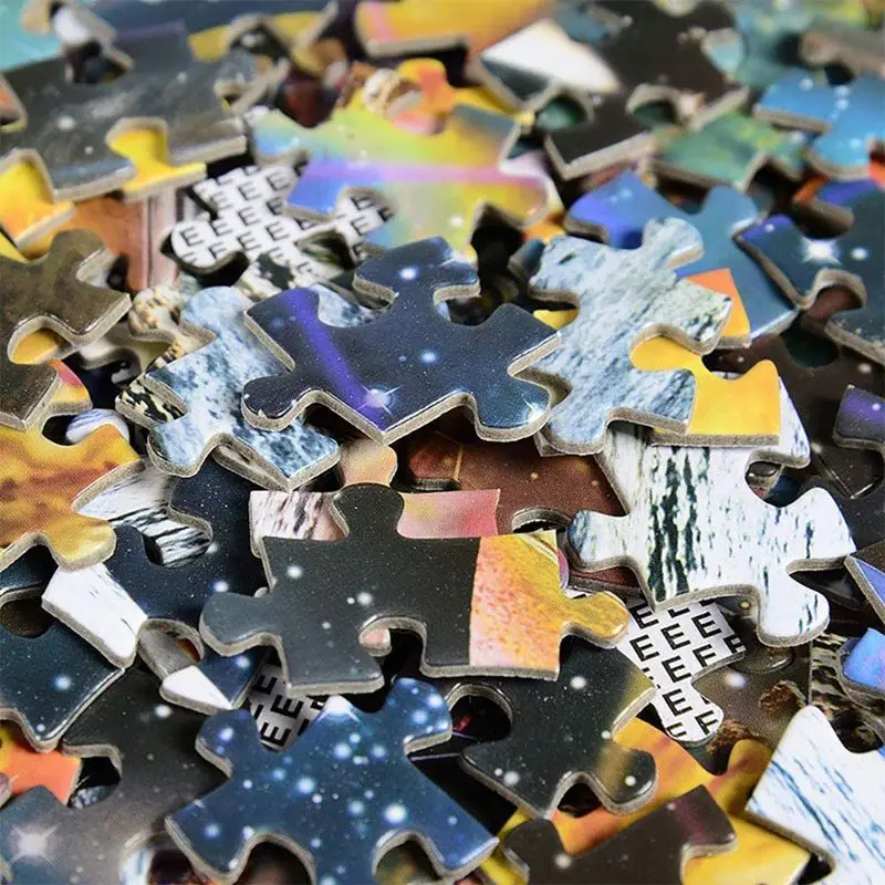 

1000 Pcs/Pack Puzzles for Adults Assemble Jigsaw Puzzles Creative DIY Gift Home 203E