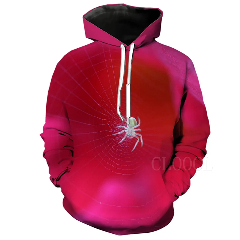 Hoodies 5 3D розовые толстовки с изображением паука, Женская толстовка с цветочным принтом, большие размеры, цветная толстовка с цветочным принтом, 3D принт, Harajuku, повседневная спортивная толстовка для девочек - Цвет: Hoodies 5