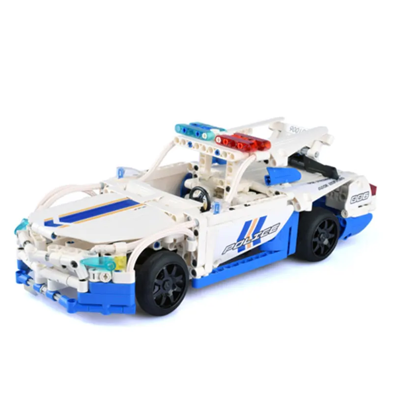 430 шт. RC Technic игрушки машины кирпичи городская полиция серия для мальчиков