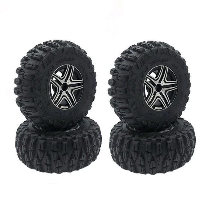 4 шт. металлический 2 дюймовый обод колеса шины Набор для 1/10 RC Гусеничный Traxxas TRX4 Benz