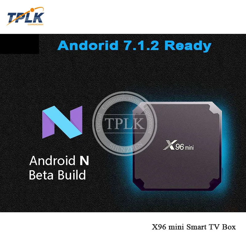 Горячая X96 Мини ТВ приставка на базе Android Box MINI X96 Android 7,1 Smart tv Box 2 ГБ 16 ГБ и 1 ГБ 8 ГБ S905W четырехъядерный 2,4 ГГц WiFi телеприставка