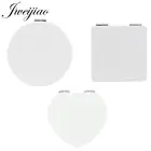 Youhaken круглая квадратная в форме сердца белая кожа PU карманное зеркало компактное портативное складное косметическое женское мини зеркало для макияжа