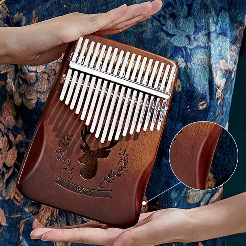 

21-клавишное пианино Kalimba для большого пальца, Высококачественная Бесплатная гравировка, музыкальный инструмент для тела Mbila, пианино Kalimba, к...
