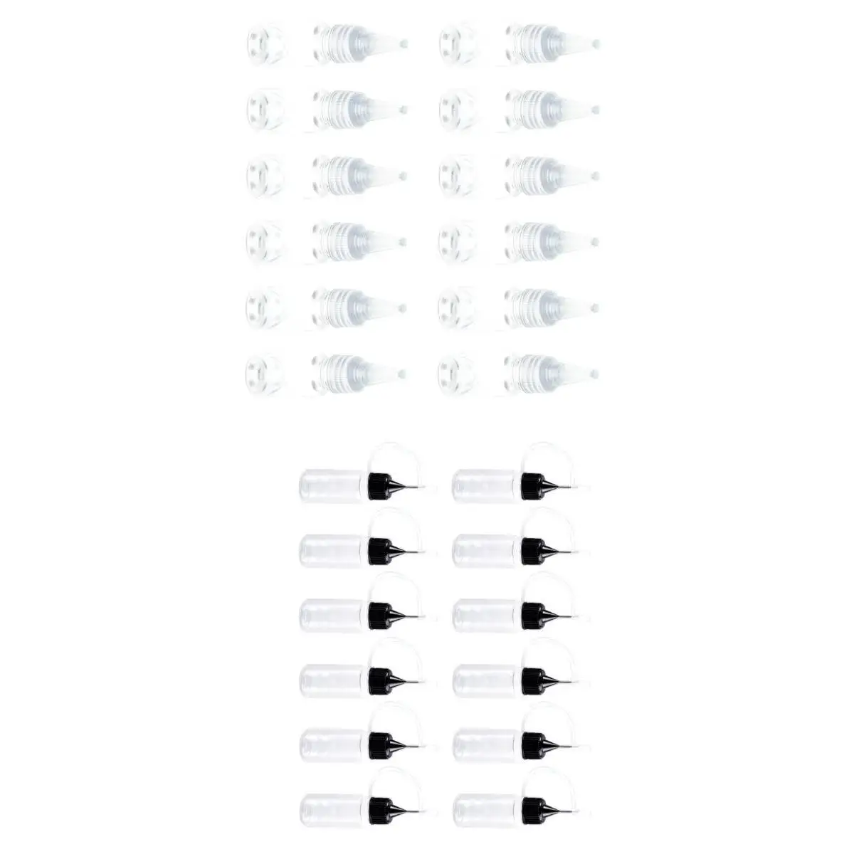24x наконечник с иглой для бутылки жидкости сока электронных сигарет кальяна