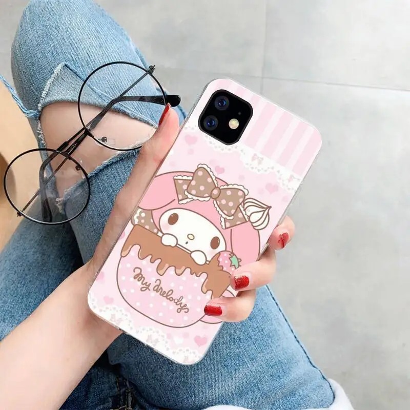 Nbдруicai розовый японский Токидоки DIY Печать чехол для телефона iPhone 11 pro XS MAX 8 7 6 6S Plus