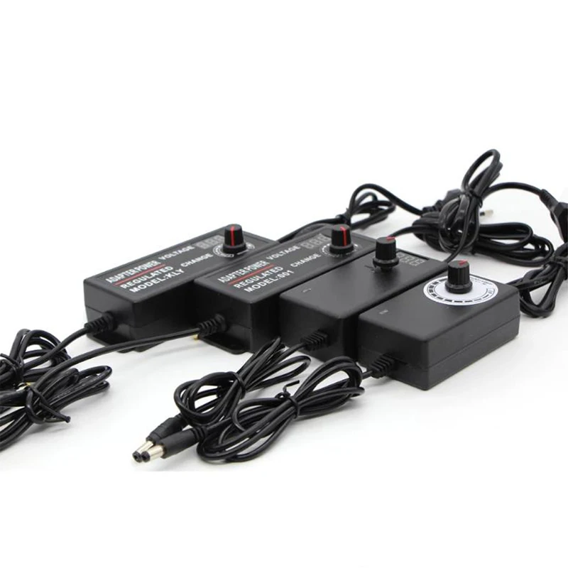 Регулируемый источник питания универсальный адаптер 100 240 В переменного тока в 3 12