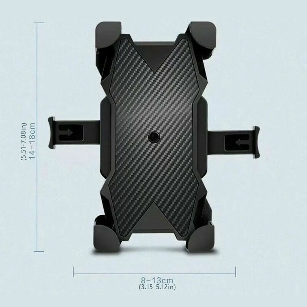 

Universal Motorcycle Mobile Phone Holder 360 Degree Rotatable GPS Bracket Bicycle Bike Handlebar Stand Mount Moto Accessories