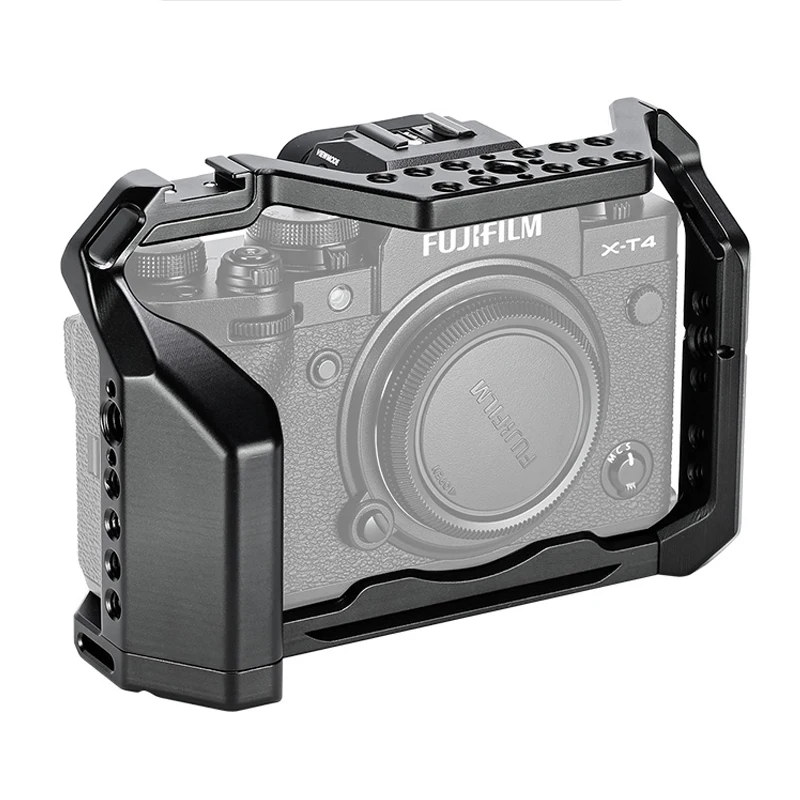 X T4 металлическая клетка для камеры FUJIFILM XT4 опалубка Полная Клетка с ручкой