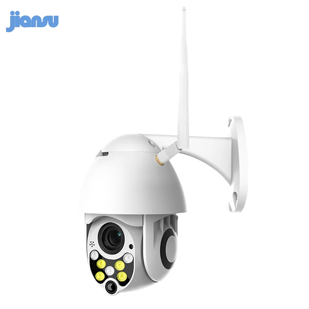 Jiansu ip камера wifi 1080p Беспроводная 3mp ptz наружная купольная водонепроницаемая IP66