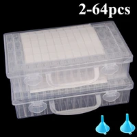 82856 slots diamond embroidery box diamond painting accessory case clear plastic beads display storage boxes cross stitch tool