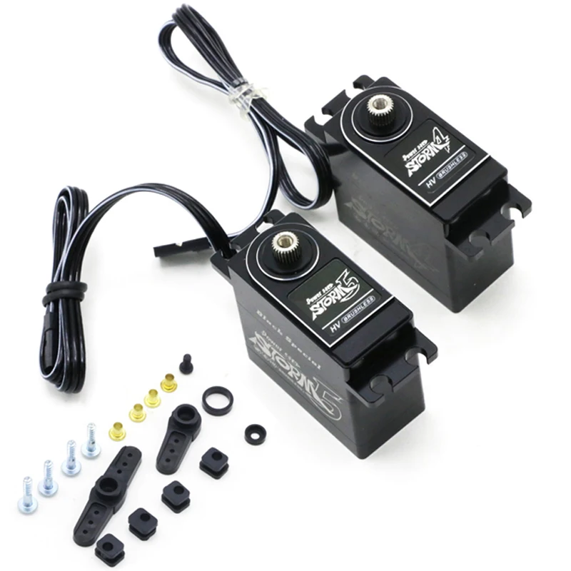 1 комплект Power HD (STORM-4 + STORM-5) цифровой сервопривод/больше масла 1/8 бесщеточный набор