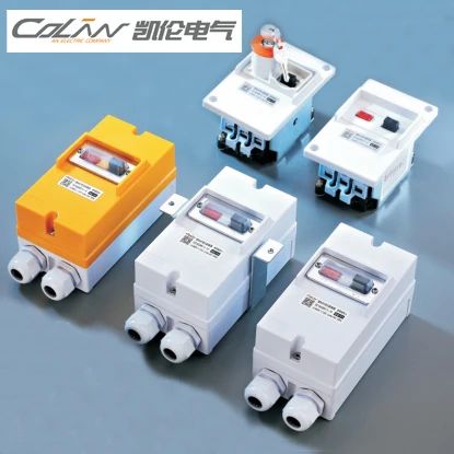 

M611 DZ162 AC220V/380V/660V 0.16-63A Adjustable 3 Pole Motor Protection Switch Moulded Circuit Breaker With waterproof connector