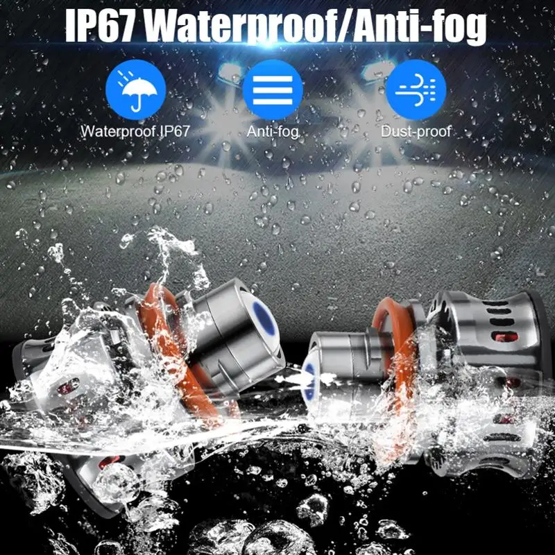H11 Car Fog Light Waterproof And Dustproof Auto Driving Lamp Super Bright LED Headlight |