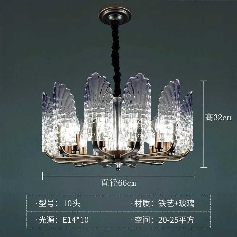 

vintage glass ball lustres bathroom fixture design lamp lampes suspendues ventilador de techo nordic decoration home