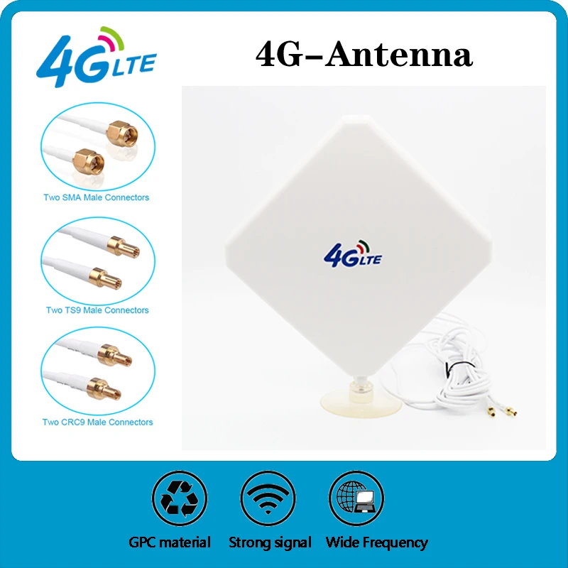

4G External Antenna 4G LTE SMA Connector Booster For Huawei B310,B593,E5186,B315,E5172,B525 and so on.