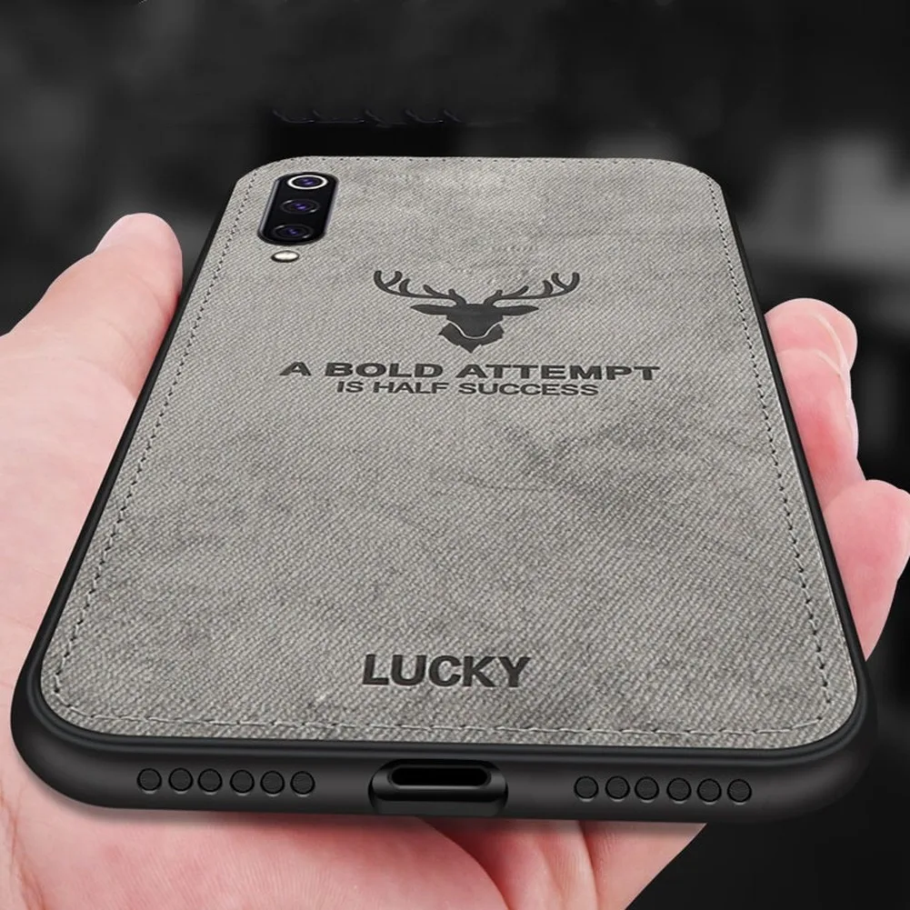 Автомобильный Магнитный тканевый чехол для iPhone 11 Pro Max X XS XR 8 с рисунком оленя, встроенный Магнит, мягкий ТПУ противоударный чехол для huawei mate 30 Pro