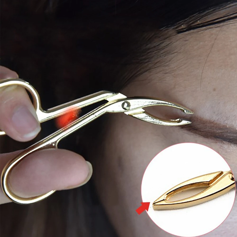 Пинцет для бровей удаление волос на лице ножницы макияжа косметический триммер