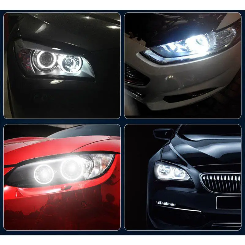 2 шт. 5 Вт Светодиодный ангельские глазки габаритные огни лампы мощный налобный