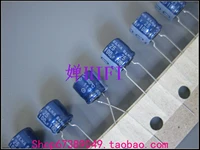 20pcs new elna 25v100uf re3 25v 100uf 8x7mm audio electrolytic capacitor 100uf25v blue robe re3 100uf 25v